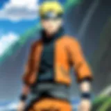 The evolution of Naruto Uzumaki throughout the series