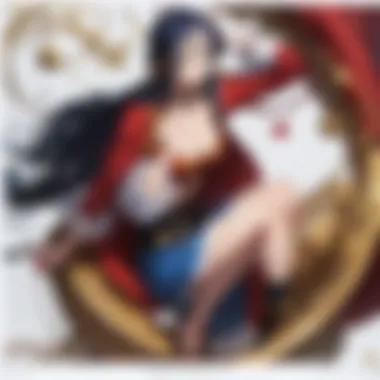 The Iconic Characters of One Piece A collage of key One Piece characters, highlighting their unique traits and relationships