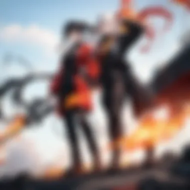 Fire as a Symbol of Duality Symbolic representation of fire in Fire Force
