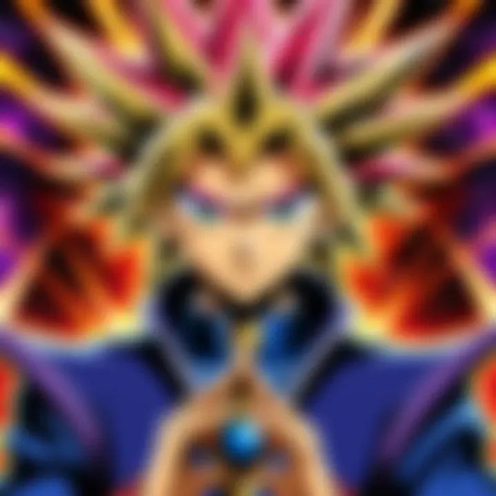 An abstract representation of philosophical themes found in Yu-Gi-Oh narratives