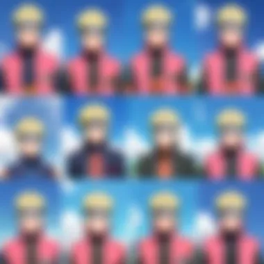 Character Evolution in Boruto Key characters from Boruto showcasing their evolution