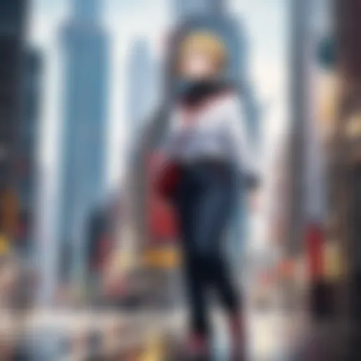 A pivotal scene showcasing the protagonist's journey