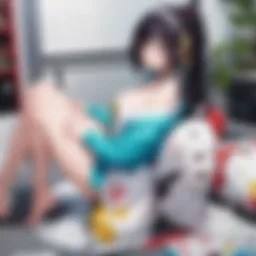 Diverse anime characters showcasing unique cultural elements