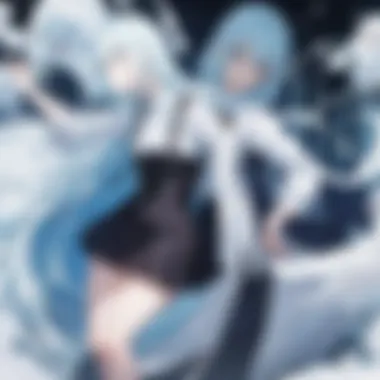 Iconic Ghost-Themed Characters A collage of iconic ghost-themed anime characters