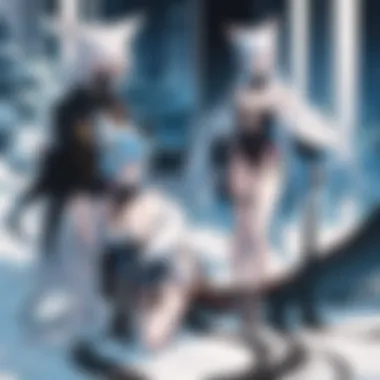 Thematic Depth of Yaiba: An Illustration An illustration depicting thematic elements of Yaiba