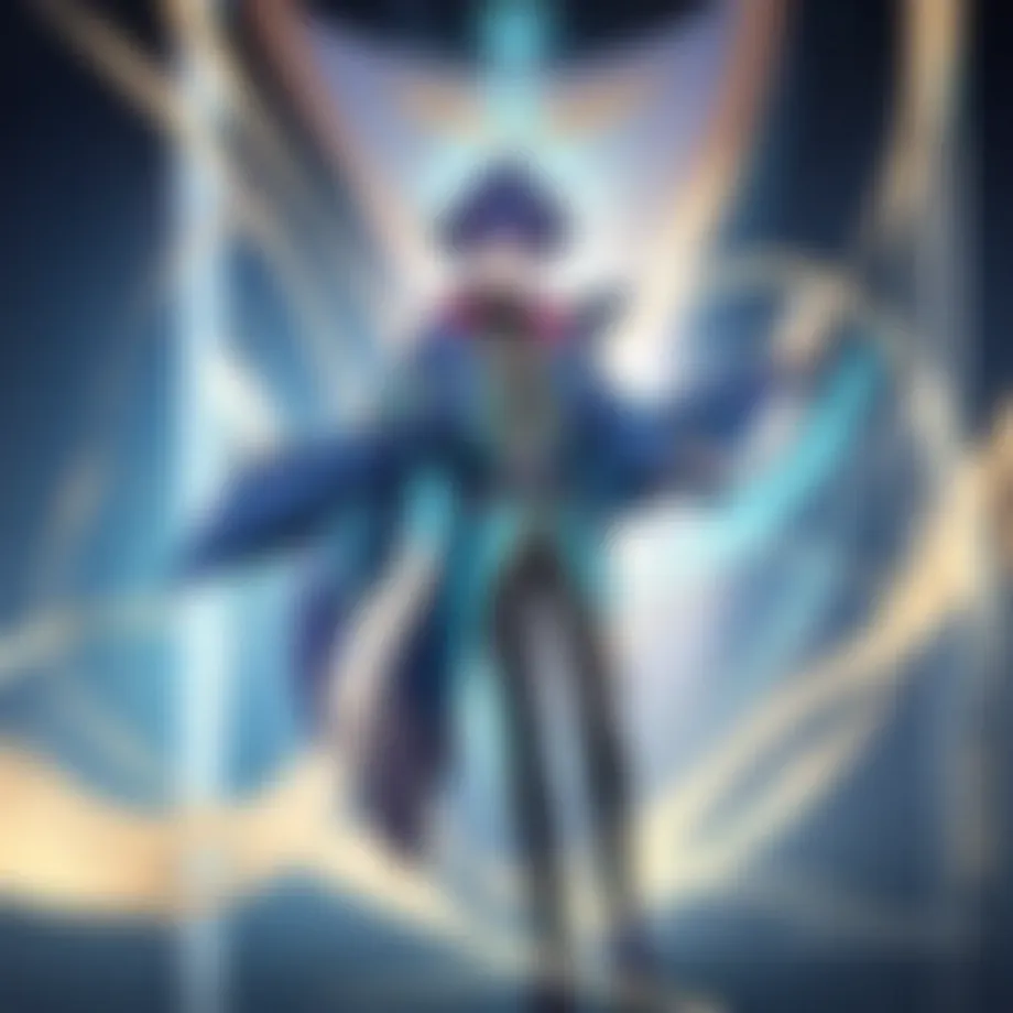 Yu-Gi-Oh! VRAINS promotional poster showcasing main characters