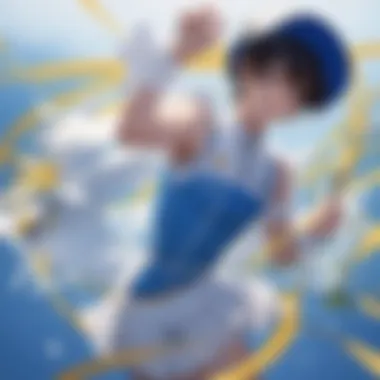 Vibrant Fandom of Tennis Prince An illustration showcasing the vibrant world of Tennis Prince fandom
