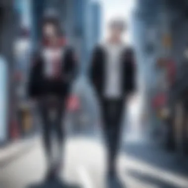 World-Building in Inuyashiki: A Unique Universe An artistic visualization of the world-building elements present in the anime.
