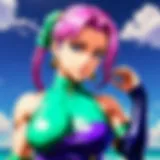 The fierce determination of Jolyne Cujoh amidst the chaos of Stone Ocean