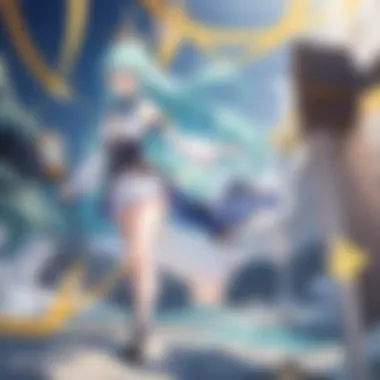 Pivotal Narrative Moment in Konosuba An artistic representation of a pivotal moment in Konosuba's narrative