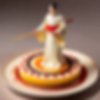 The Artistry of Kurimu in Dessert Presentation A delicate swirl of kurimu atop a gourmet dessert, showcasing its luscious texture.