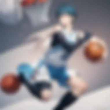 Emotional Moments in Kuroko's Basketball An artistic depiction of the emotional moments in the series