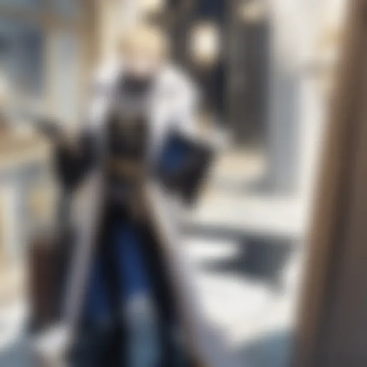 Laxus reflecting on his journey