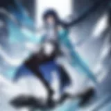 Visual representation of Limit Breaker's main protagonist showcasing their unique powers.