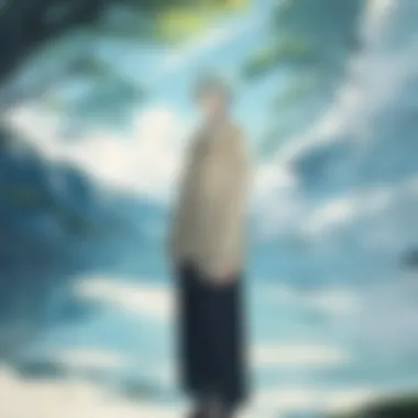 Visual representation of Mushishi's unique storytelling style