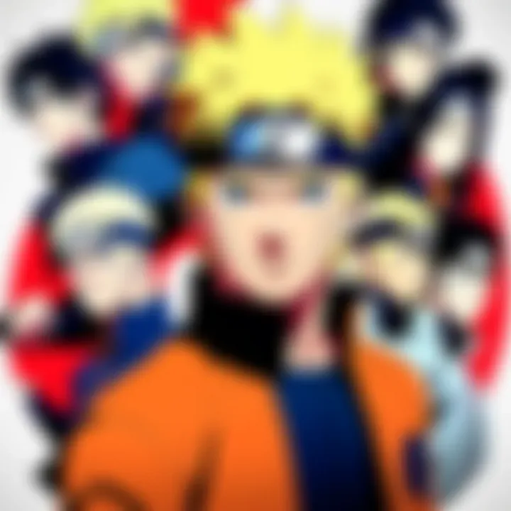 Cinematic poster of Naruto Shippuden movie collection