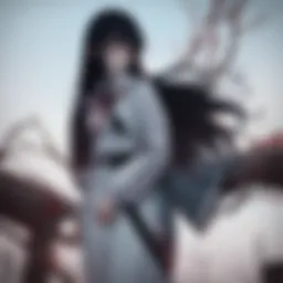 A scene from the anime adaptation of Tomie showcasing its eerie atmosphere