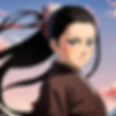 Nezuko's moments of resilience in battle