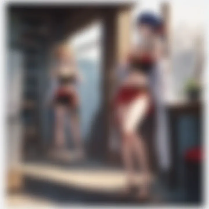 Concept art illustrating the development process of One Piece HD Remaster