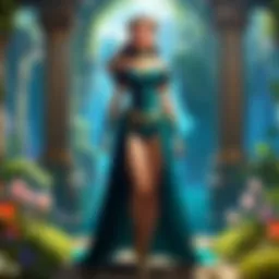 Captivating landscape of Priconne's fantasy world