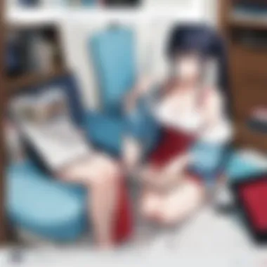 A selection of platforms for reading manga