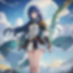 A captivating scene showcasing the protagonist Naofumi in a moment of reflection.