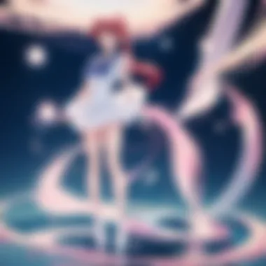 Evolution of Sailor Moon Animation Styles An illustration representing the evolution of animation styles in the Sailor Moon movies over the years.