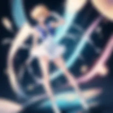 Sailor Moon Crystal Across Streaming Platforms An illustration depicting various streaming platforms showcasing Sailor Moon Crystal.