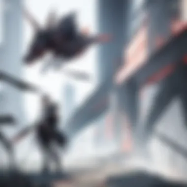 Dobermann's Abilities in Action A visual representation of Dobermann’s abilities in action during a gameplay sequence.