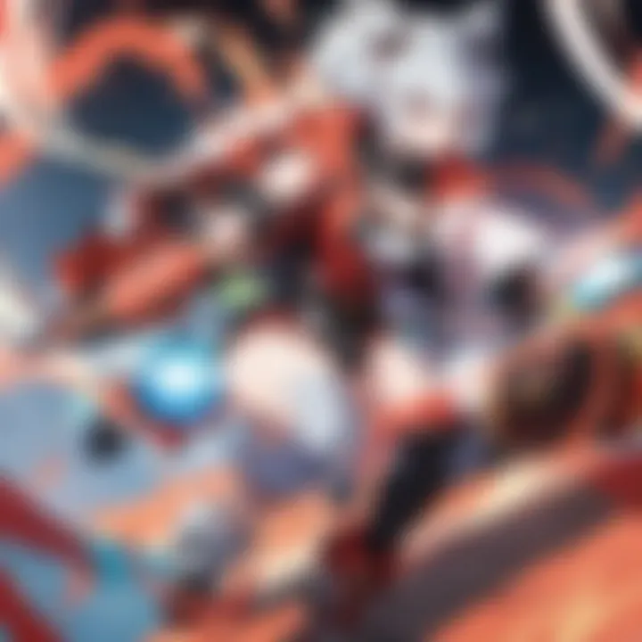 Strategic overview of a Bakugon Battle arena