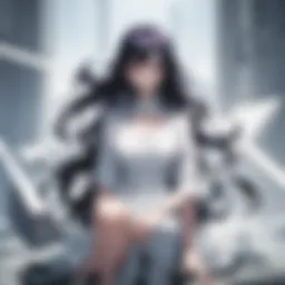 A significant moment from the final episode showcasing character resolution