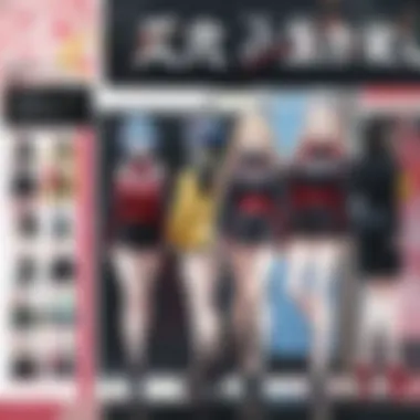 An infographic illustrating the market trends and dynamics of expensive anime figures over the years.
