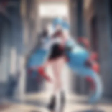 Evolution of Anime Themes A visual timeline showcasing the evolution of anime themes over decades.