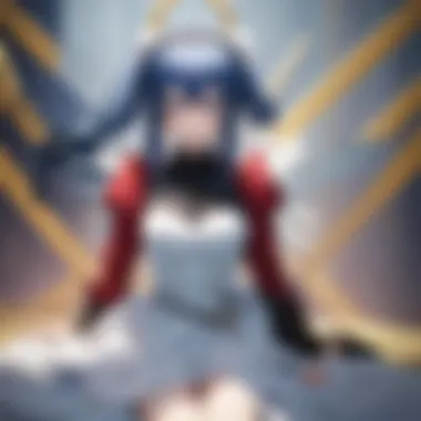 A conceptual art piece representing storytelling in modern anime.