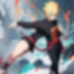 Boruto movie promotional poster
