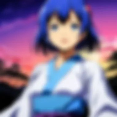 A collage of various streaming services logos that feature Higurashi.