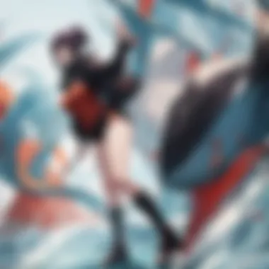 Dynamic Battle in Naruto OVA A captivating scene from a Naruto OVA showcasing a dynamic battle.