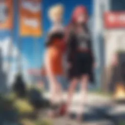 Screen showcasing Naruto Shippuden streaming on a popular platform