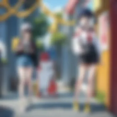 A visual representation of traditional broadcasting methods for Pokémon anime