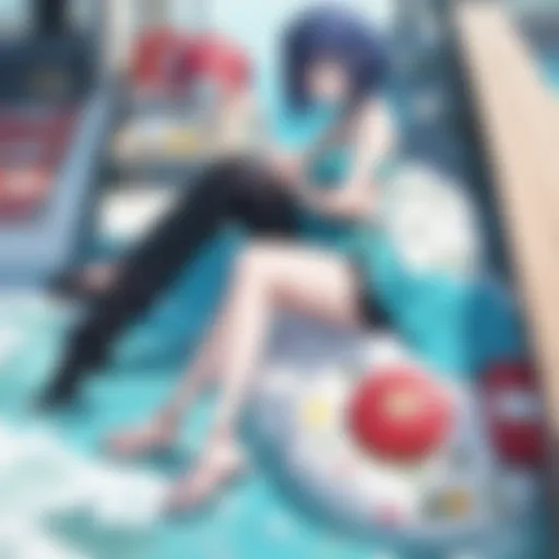 A collage of various platforms where Pokémon anime can be streamed