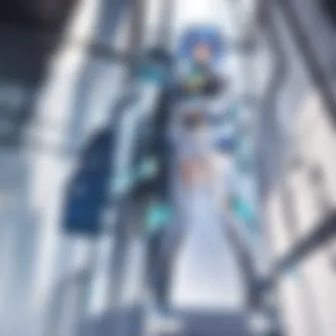 Technological Advancements in Xenosaga An illustration highlighting the technological advancements featured in Xenosaga.
