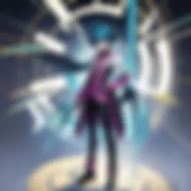 Character development highlights from Yu-Gi-Oh! VRAINS featuring key protagonists.